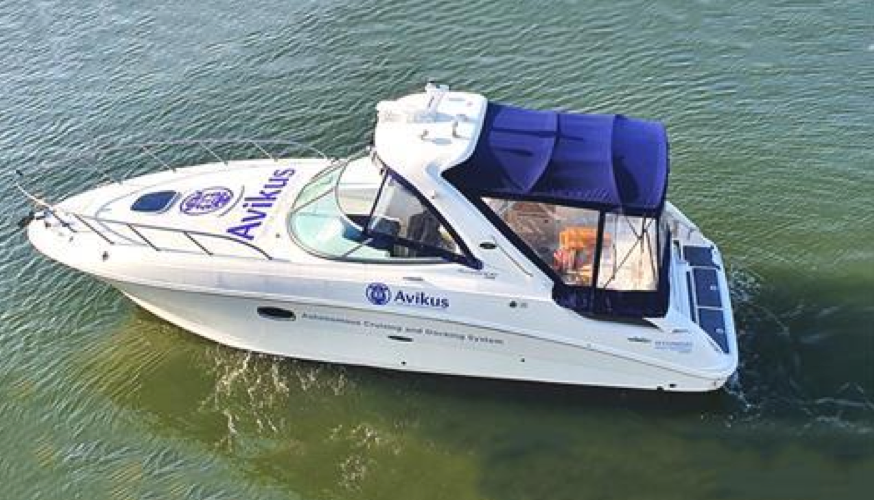 Avikus, autonomous boat, cruiser