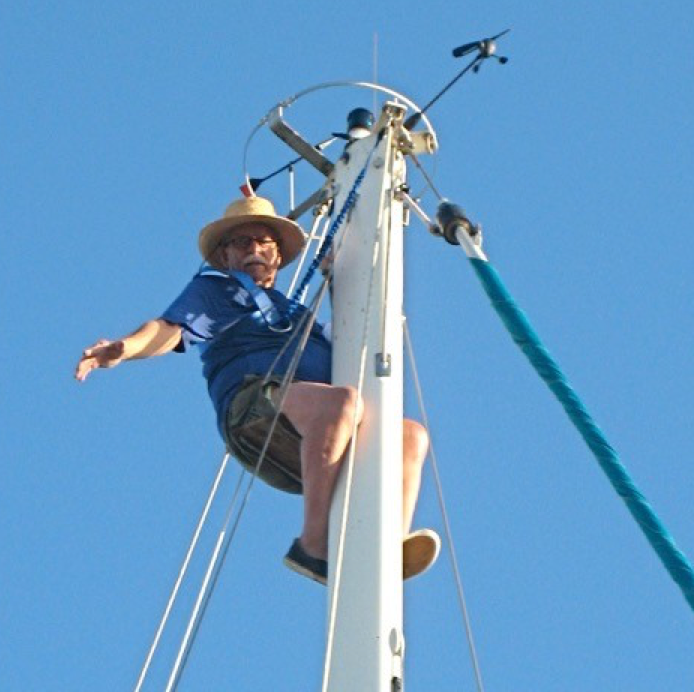 Kiko Villanon, mast climbing, anemometer