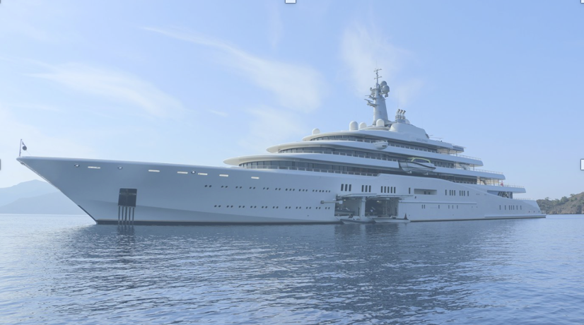 Superyacht Eclipse, Russian owned megayacht