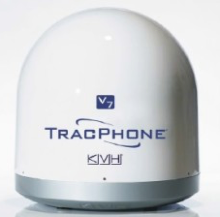 KVH Mini-VSAT, satellite antenna, sat phone system
