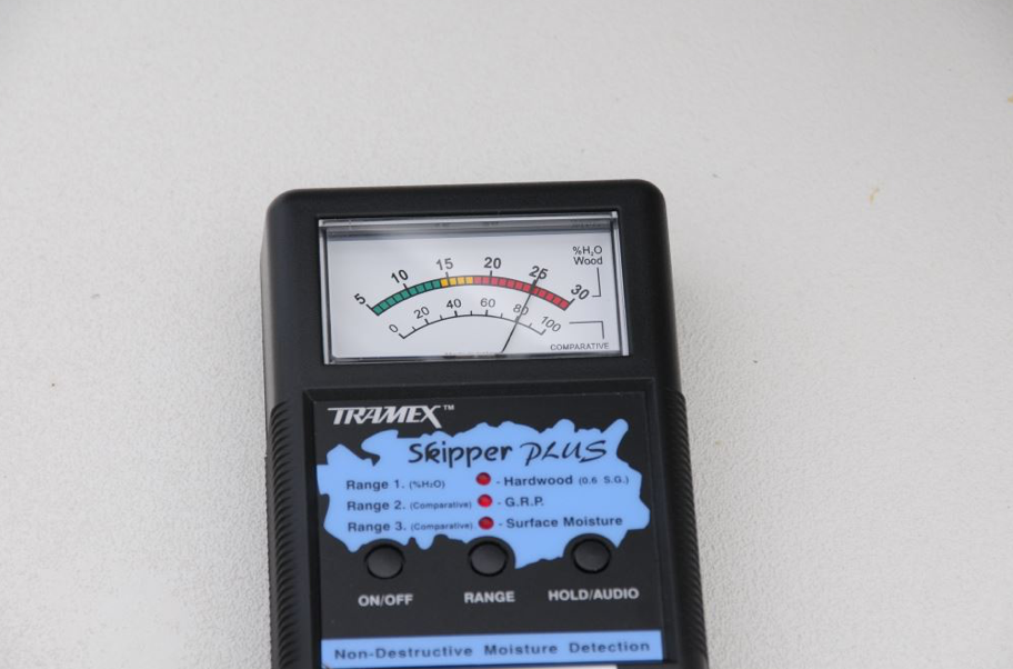 Trimex moisture meter, boat moisture meter
