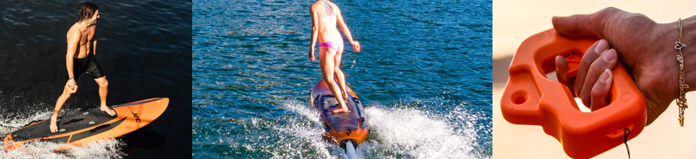 YuJet motorized surfboard, self-propelled surfboard