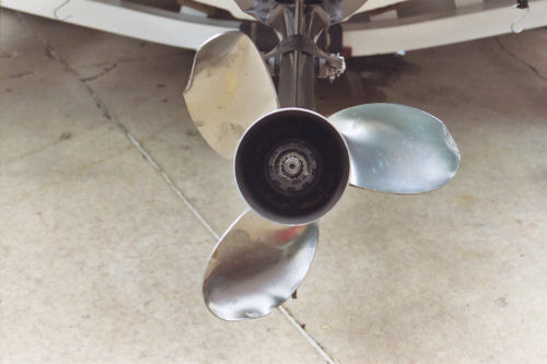 bent propeller, damaged prop, repairable prop