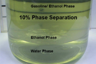 phase-separated gasoline, phase separation