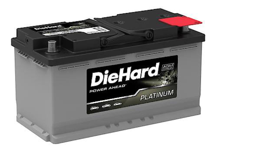 DieHard marine battery, AGM battery