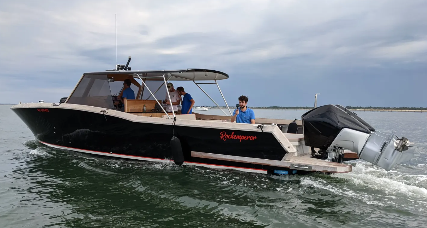 Rock Emperor hybrid boat, Rock Emperor outboards, Rock Emperor BlueSpin