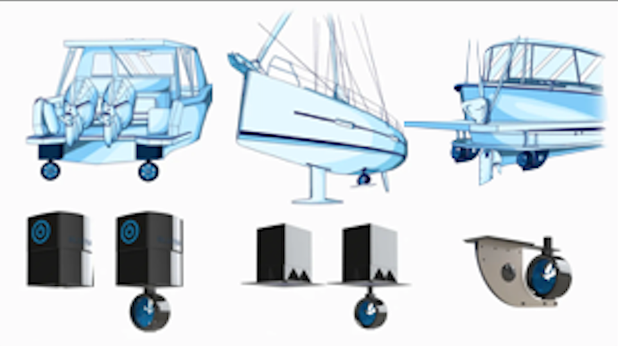 BlueNav electric boat motors, BlueNav power portfolio