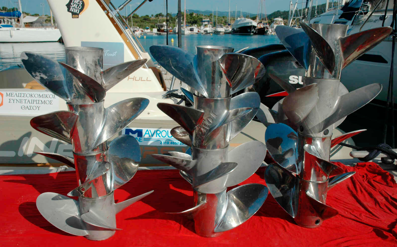 stainless-steel propellers, boat propellers