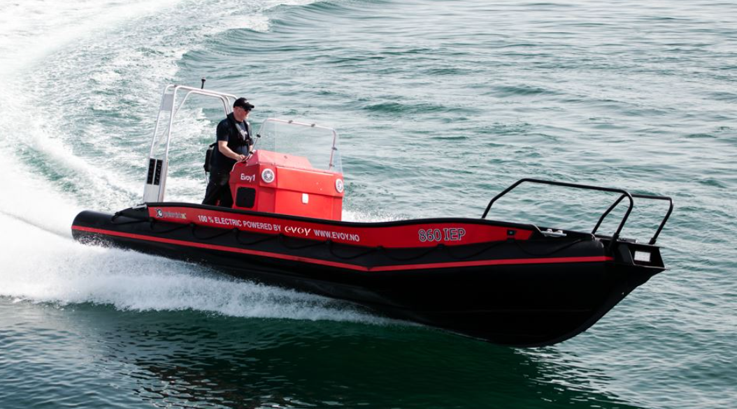 Evoy 1 electric boat, Evoy 1 record