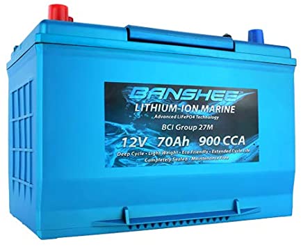 Banshee marine battery, Banshee lithium-ion marine battery