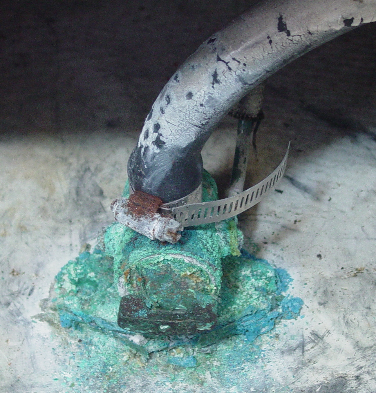 corroded seacock