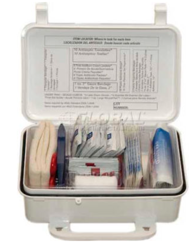 marine first-aid kit, boat band-aids