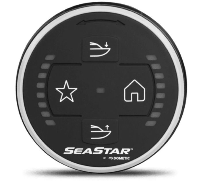 SeaStar trim tabs, SeaStar trim tab control