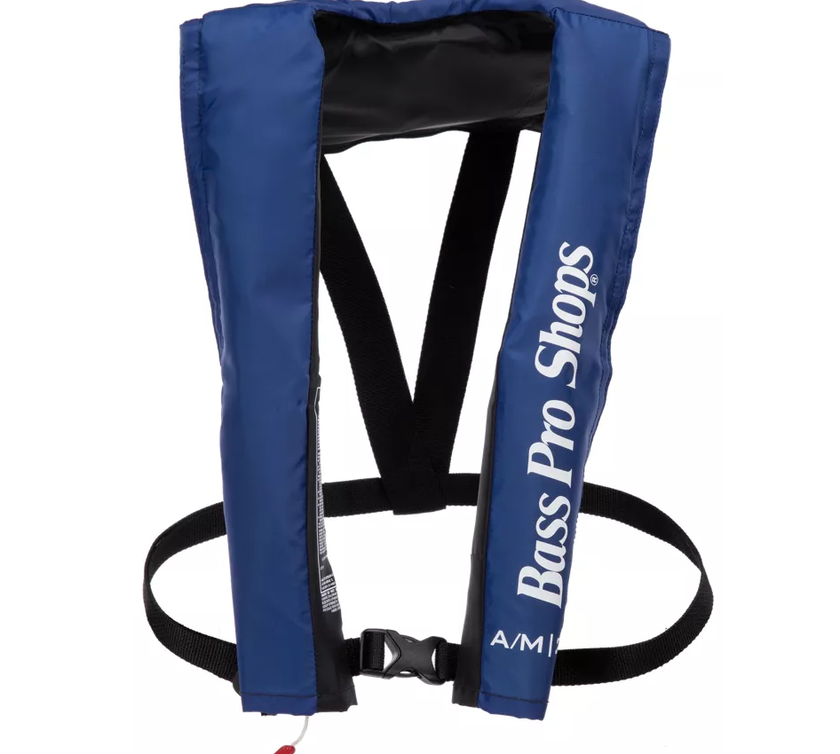 inflatable life jacket, inflatable pfd