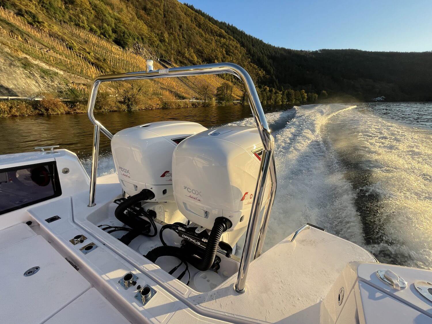 Cox diesel outboards, Cox 300 diesels, Cox CXO300 outboards