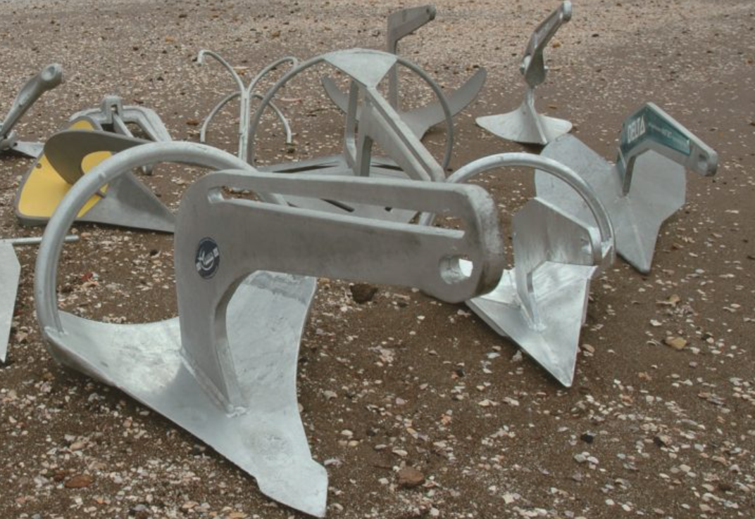 boat anchors, new types of boat anchor