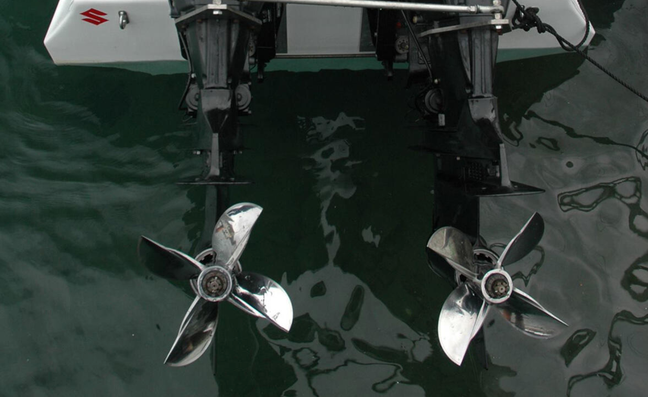 performance boat propellers, cleaver-style propellers on outboards