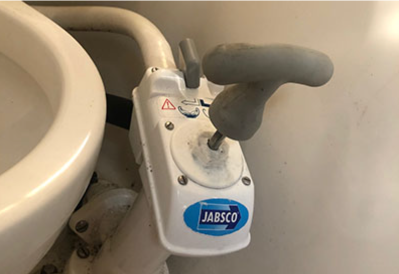 freshwater pump, Jabsco toilet pump