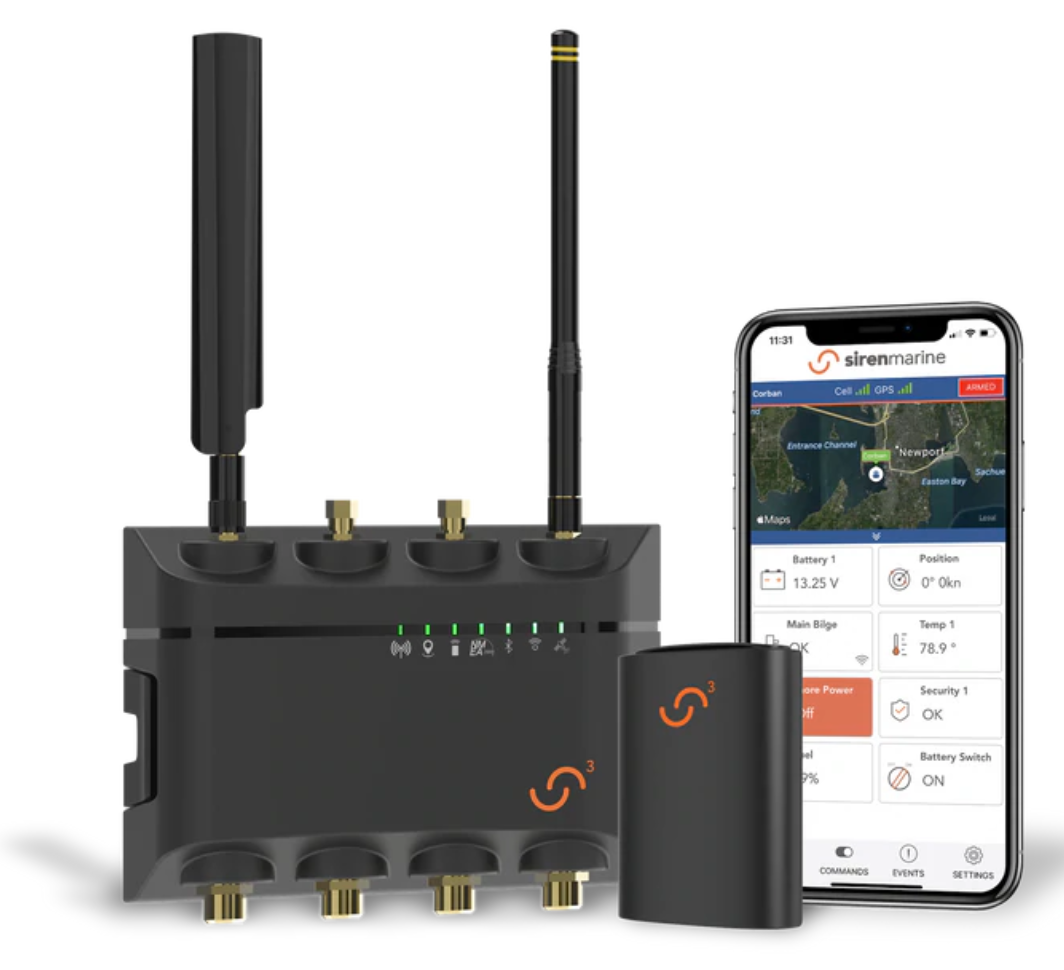 Siren Marine, Siren security system