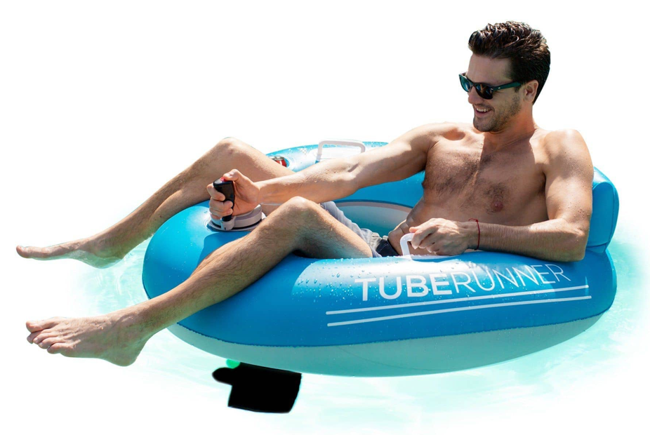 Tuberunner, powered tube, float