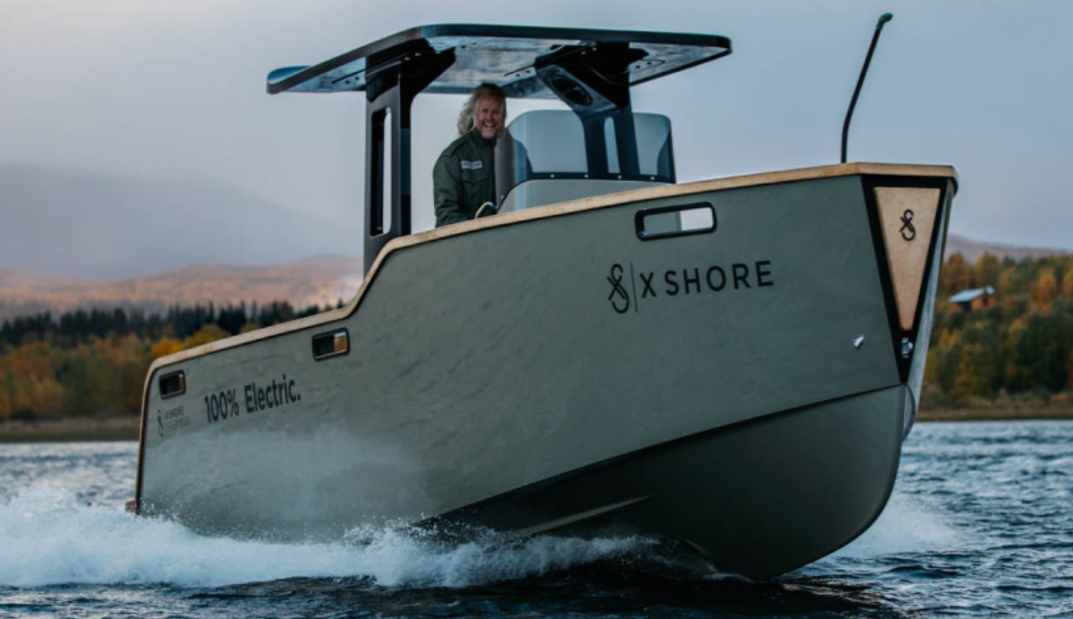 X-Shore Eelex 800, X-Shore electric boat