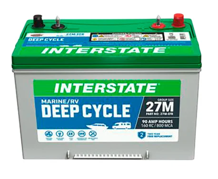 deep-cycle marine battery, marine battery