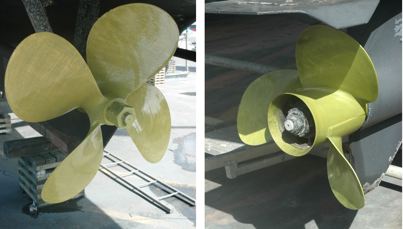 boat propellers, propspeed coating