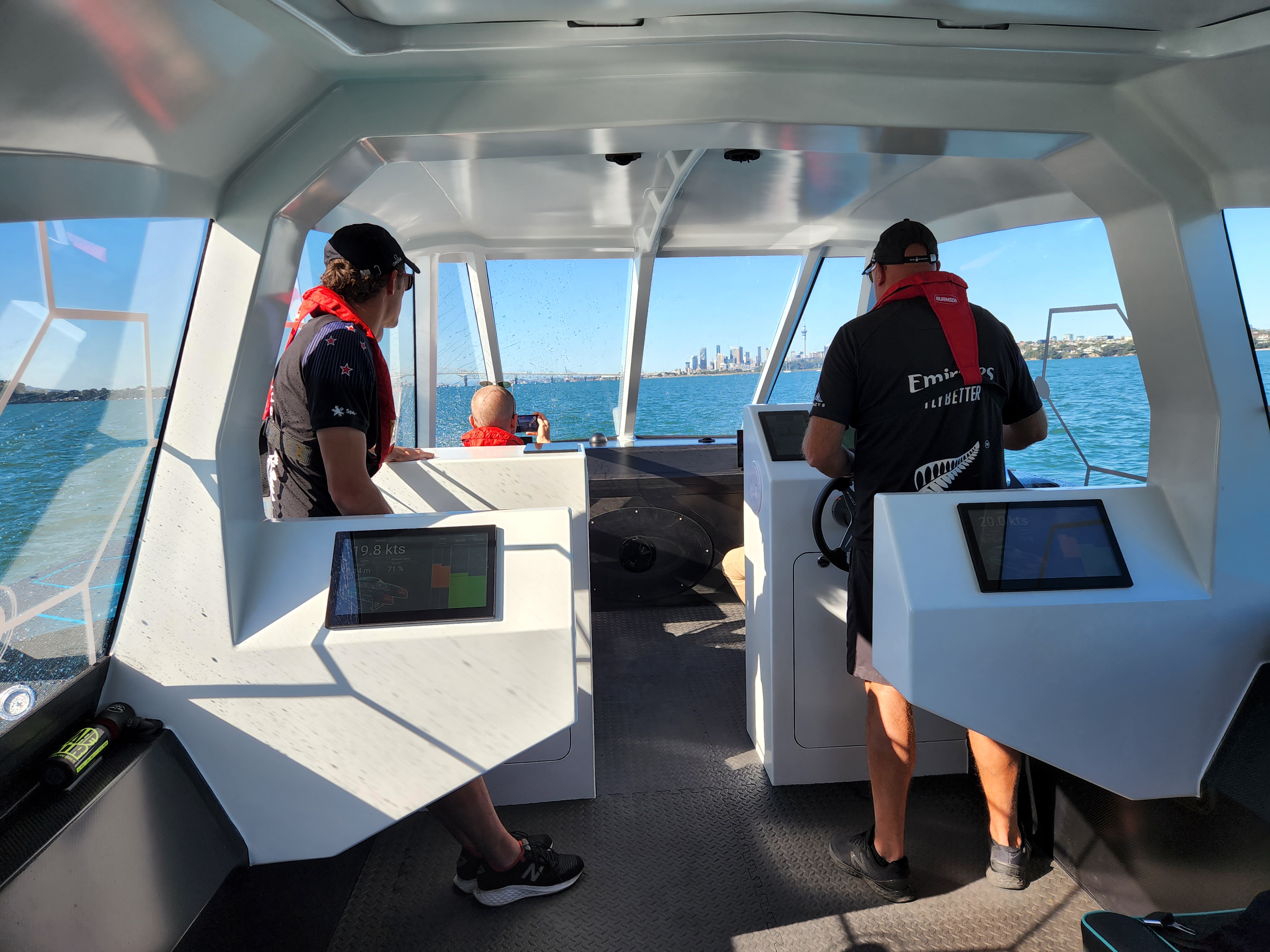 Chase Zero, Team New Zealand chase boat, hydrogen power