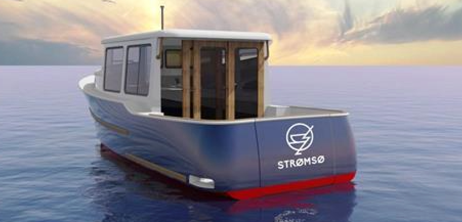 Stromsko Electric Folkboat, electric boat