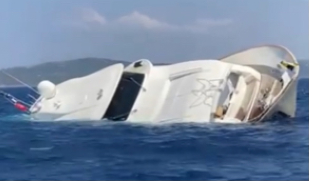 Megayacht Sinks off Coast of Turkey