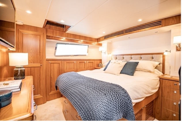 Offshore Yachts 54' Pilothouse Master Stateroom