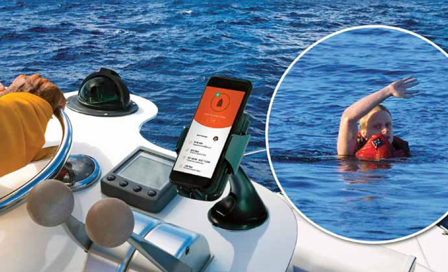 man-overboard alert, boating safety