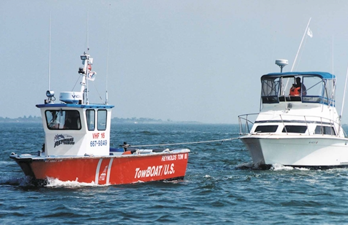 TowBOAT/U.S., BOAT/U.S., boat being towed