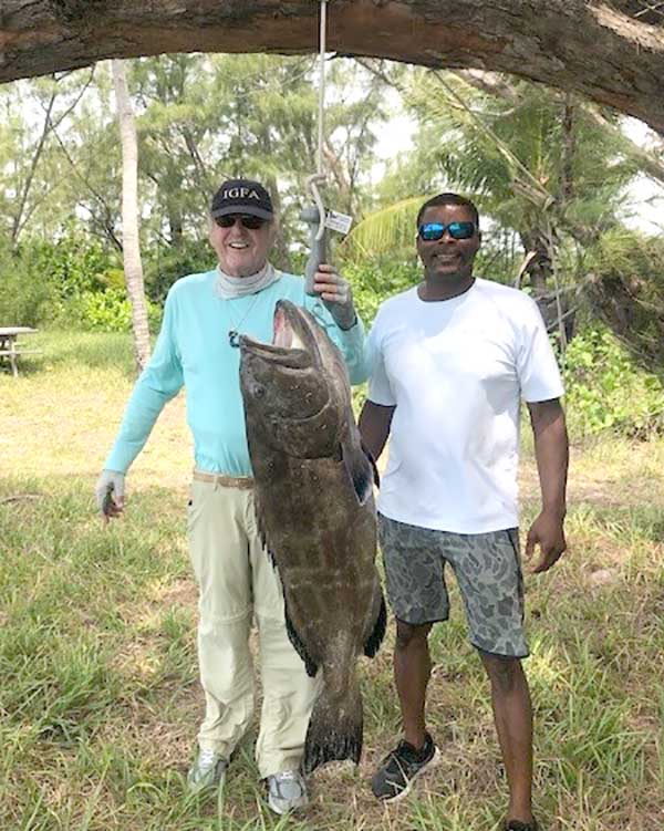 IGFA chairman catches record grouper, IGFA record grouper