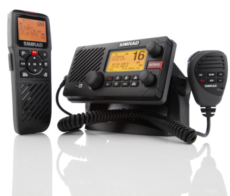 fixed-mount VHF, SIMRAD