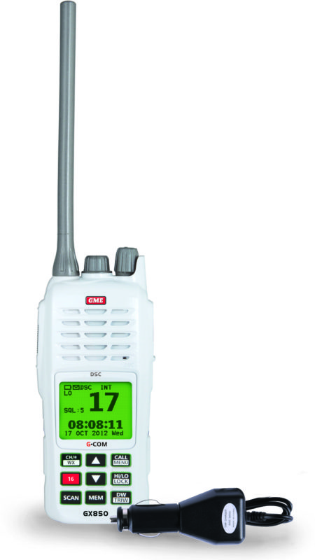 handheld VHF marine radio, handheld VHF
