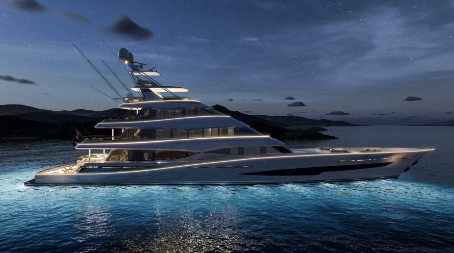 Project 406, new sportfishing yacht