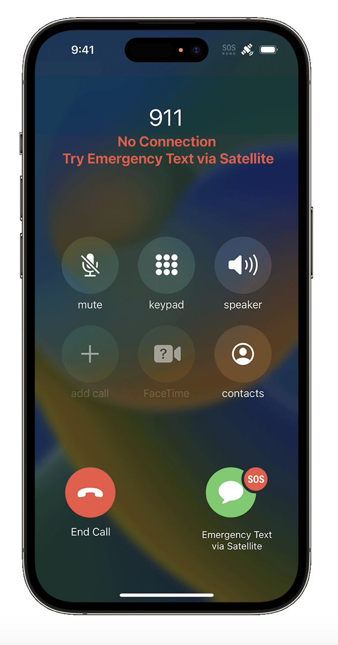iphone 14, Ios 14, Satelite app, SOS, Emergency services