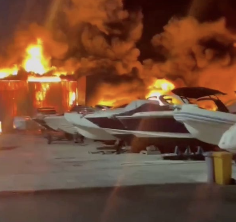 Fire, Marbella, Boats Destroyed, Boating News, Marina Fire