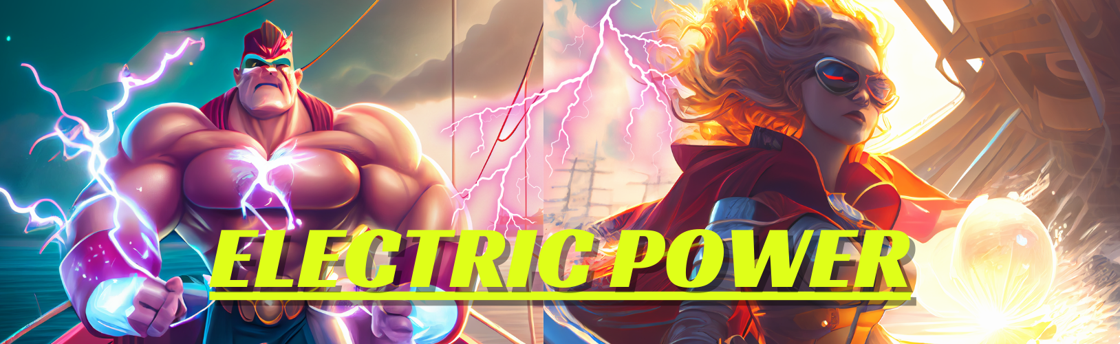 electric-power-hero-template