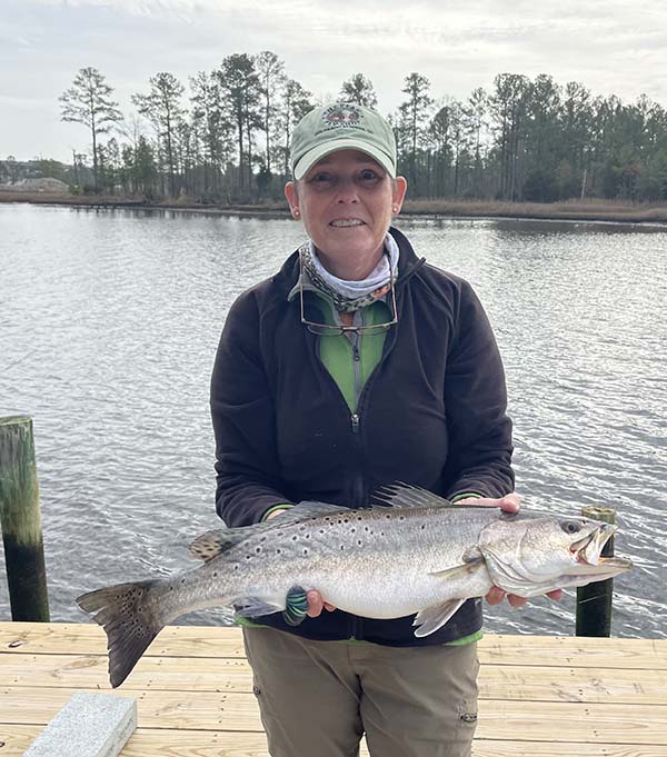 Cathy Kallberg’s Spotted Seatrout IFGA Record