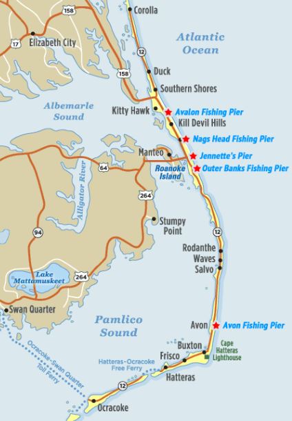 Map - Outer Banks