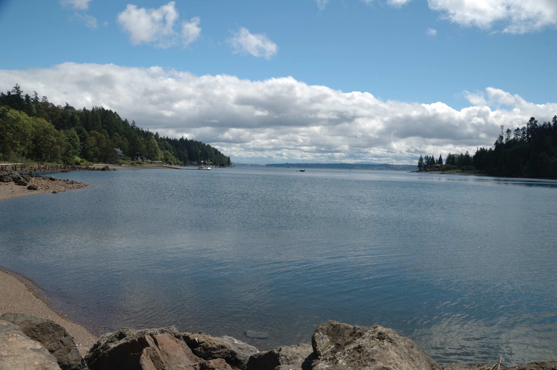 Blakely Harbor is a great getaway close to Seattle.