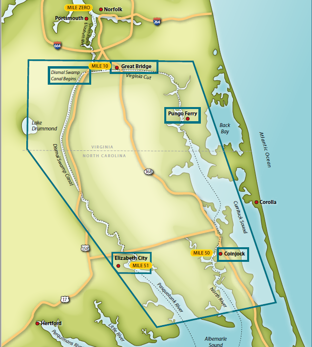 Carolina Loop, map