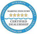 Marine Industry Certified Dealership seal