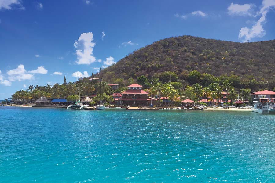 Majestic mountains and crystal waters await everyone at The Bitter End Yacht Club on Virgin Gorda Island.