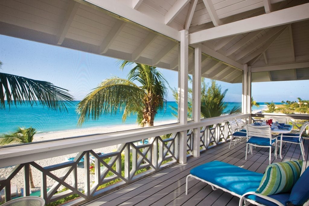 Turks and Caicos, Ocean Club balcony