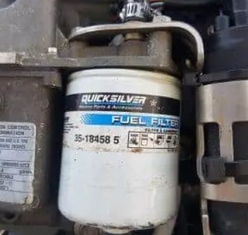 Canister fuel filter