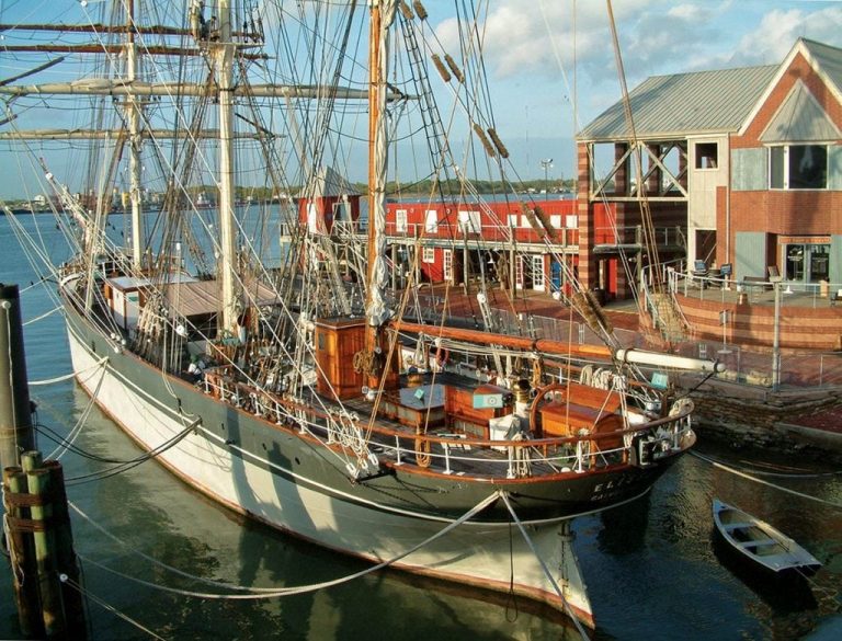 Pier 21 is home to 1877 Tall Ship Elissa