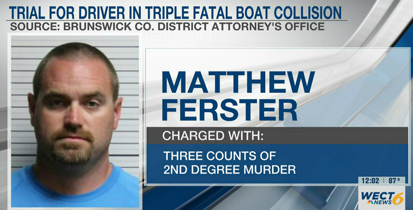 N.C. Boat Driver Sentenced for Fatal Collision